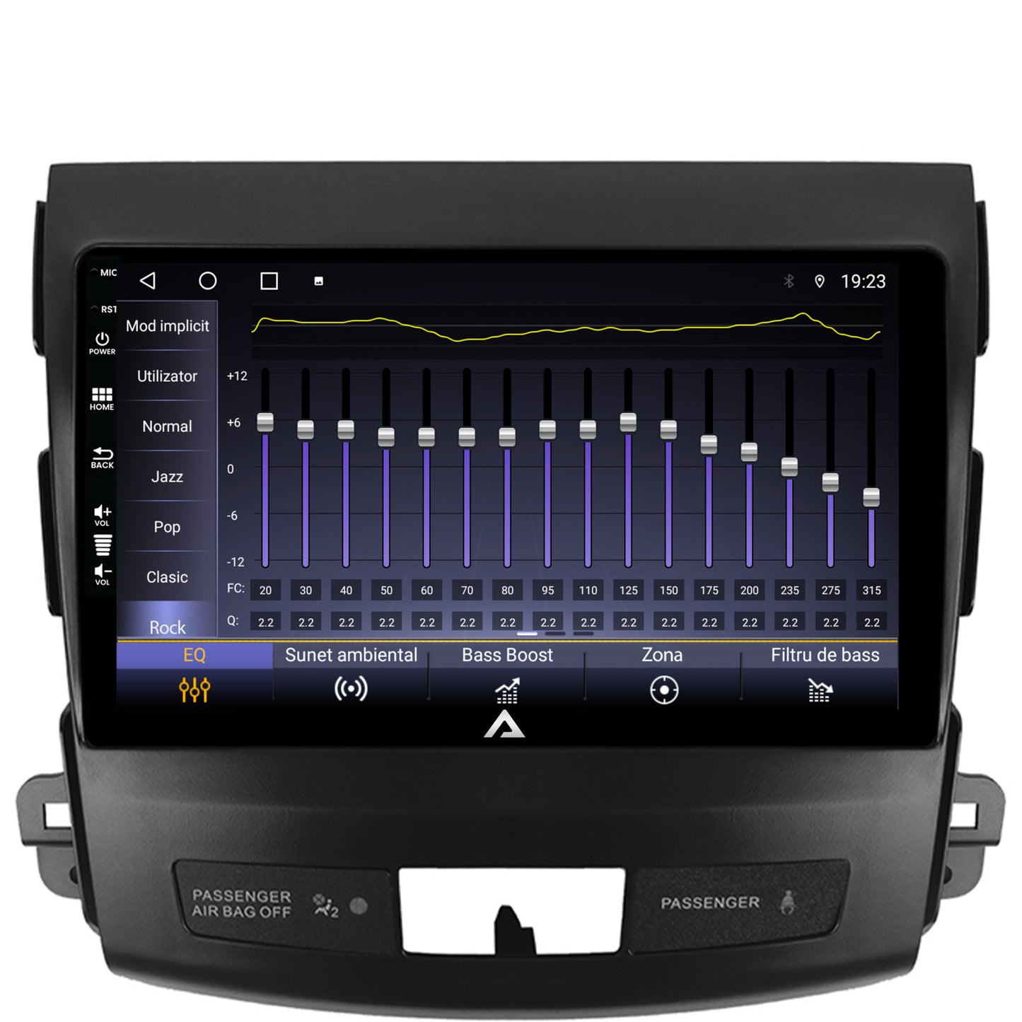 Navigatie Mitstubishi Outlander / Peugeot 4007 / Citroen C-Crosser, Android, A-Octacore / 4GB RAM + 64GB ROM, 9 Inch - AD-BGA9004+AD-BGRKIT276