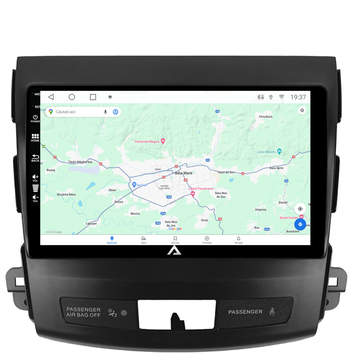 Navigatie Mitstubishi Outlander / Peugeot 4007 / Citroen C-Crosser, Android, A-Octacore / 4GB RAM + 64GB ROM, 9 Inch - AD-BGA9004+AD-BGRKIT276