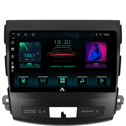 Navigatie Mitstubishi Outlander / Peugeot 4007 / Citroen C-Crosser, Android, A-Octacore / 4GB RAM + 64GB ROM, 9 Inch - AD-BGA9004+AD-BGRKIT276