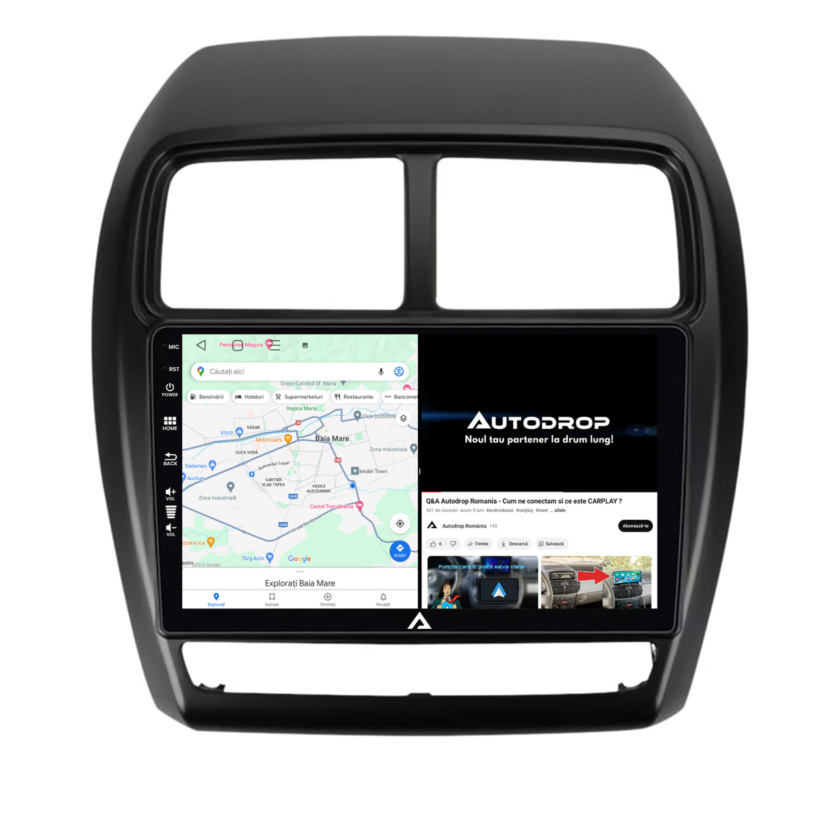 Navigatie Mitsubishi ASX (2016-2019), Android, E-Octacore / 2GB RAM + 32GB ROM, 9 Inch - AD-BGE9002+AD-BGRKIT267V2
