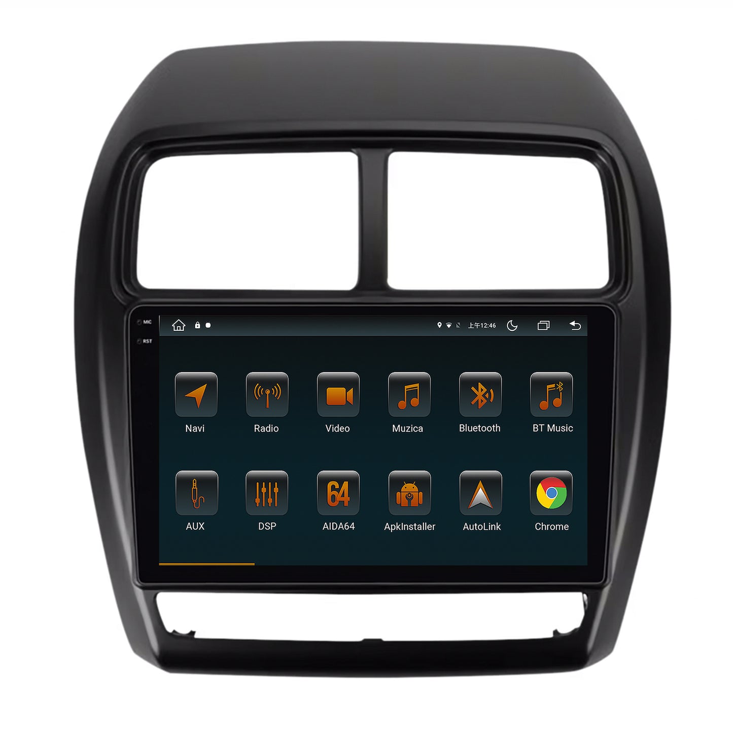 Navigatie Mitsubishi ASX (2016-2019), Android, V-Octacore / 4GB RAM + 64GB ROM, 9.5 Inch - AD-BGV9004+AD-BGRKIT267V2