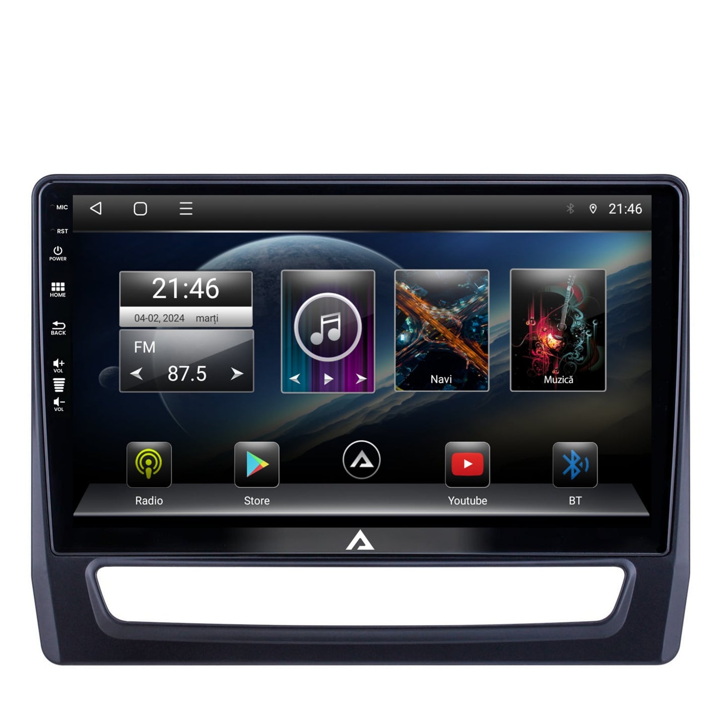 Navigatie Mitsubishi ASX (2019+), Android, E-Octacore / 2GB RAM + 32GB ROM, 10.1 Inch - AD-BGE10002+AD-BGRKIT267V4