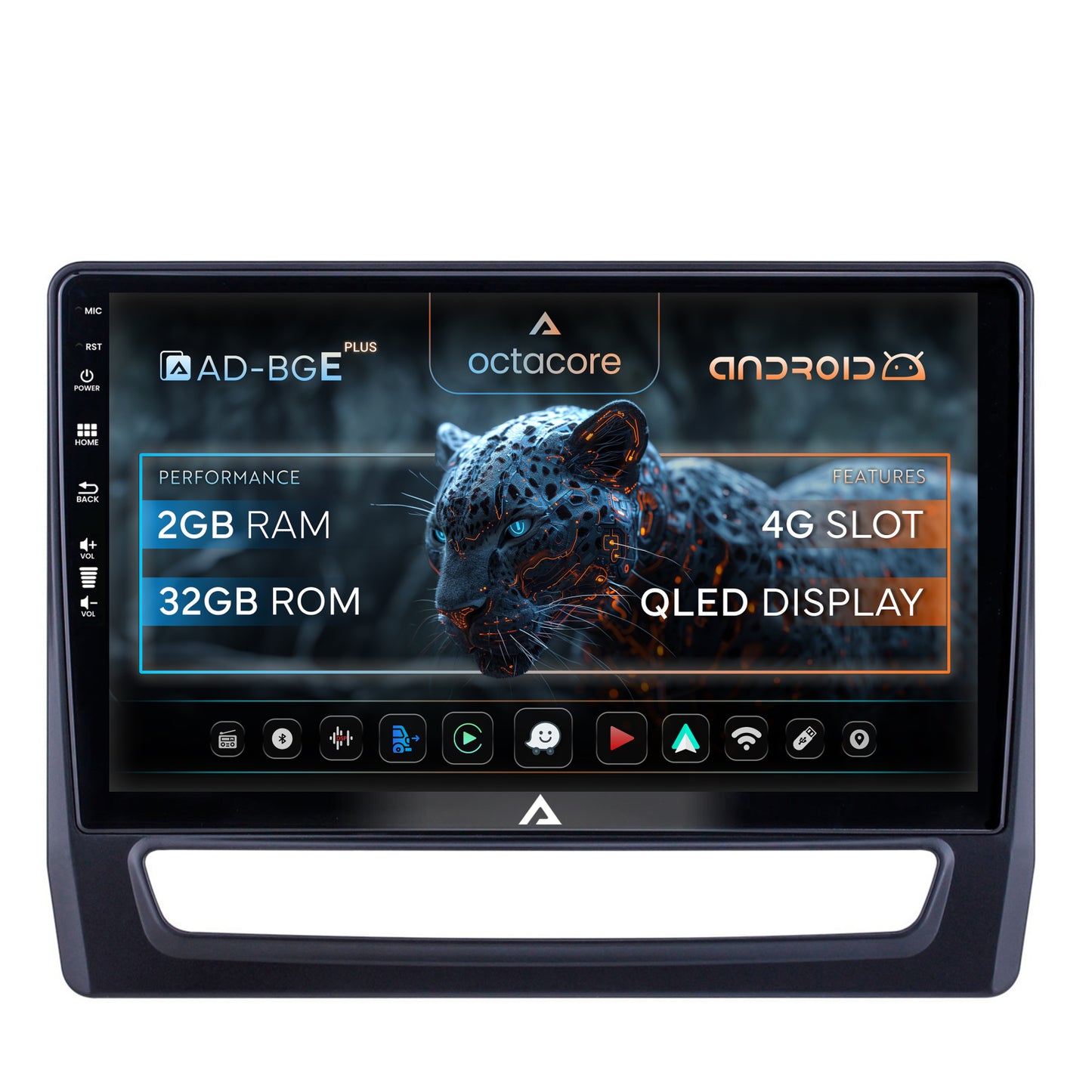 Navigatie Mitsubishi ASX (2019+), Android, E-Octacore / 2GB RAM + 32GB ROM, 10.1 Inch - AD-BGE10002+AD-BGRKIT267V4