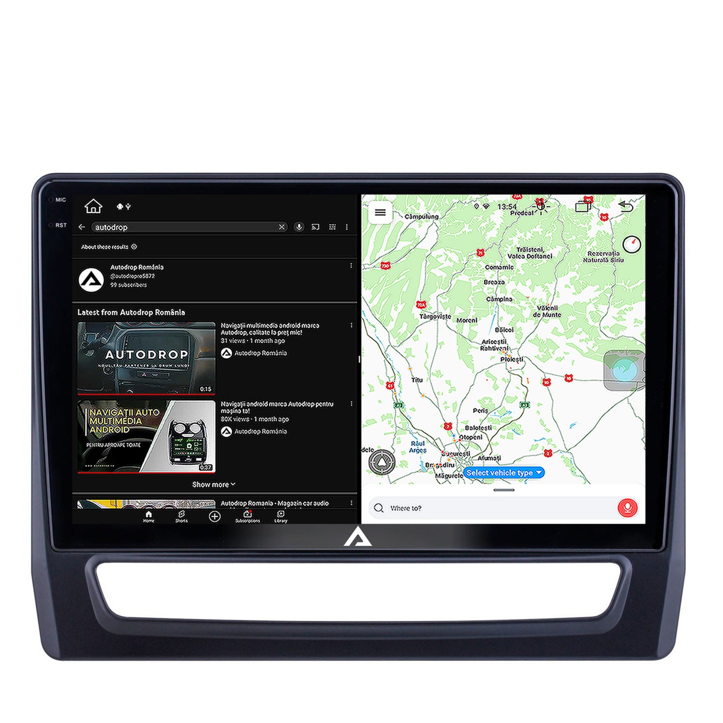 Navigatie Mitsubishi ASX (2019+), Android, X-Octacore / 8GB RAM + 256GB ROM, 10.36 Inch - AD-BGX10008+AD-BGRKIT267V4