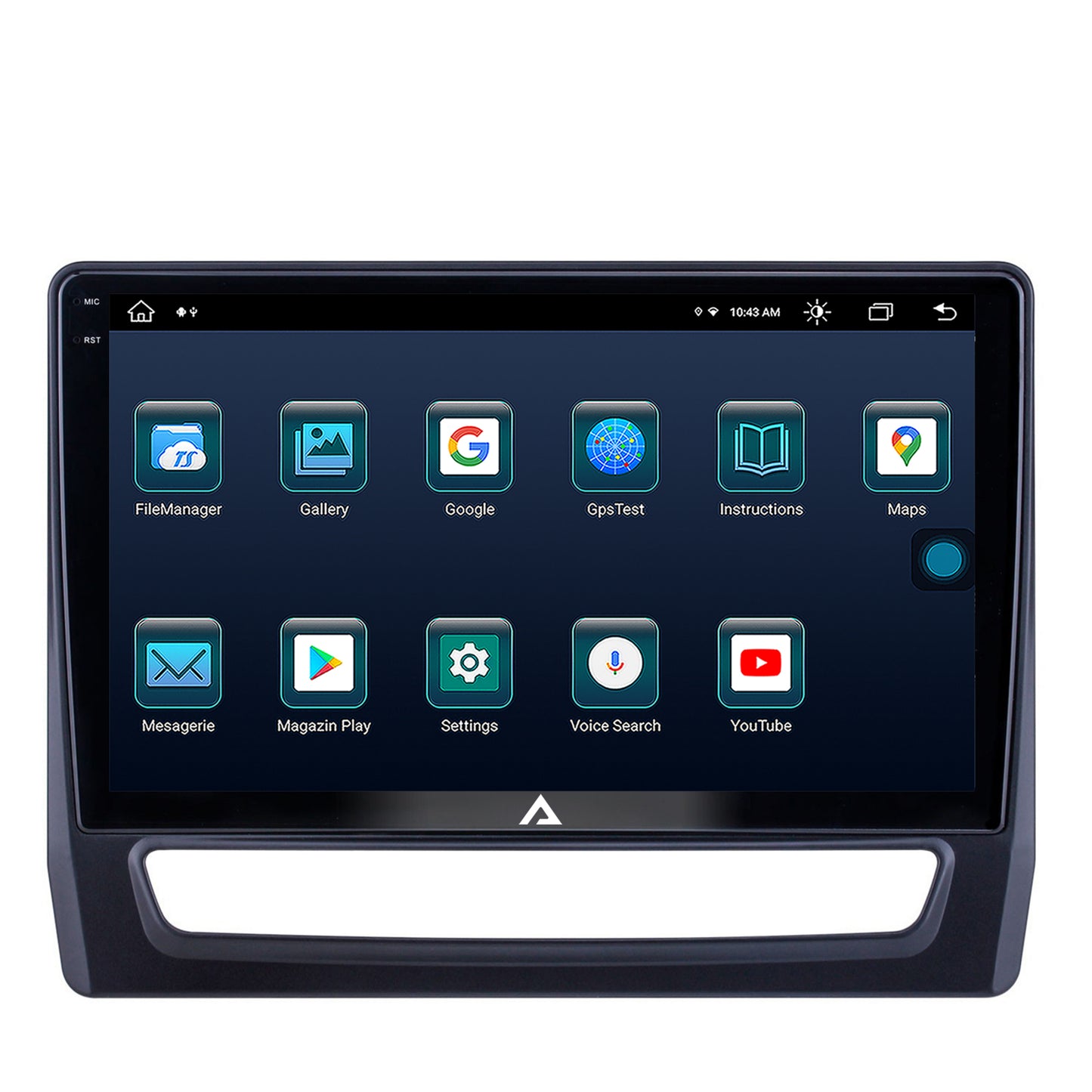 Navigatie Mitsubishi ASX (2019+), Android, X-Octacore / 8GB RAM + 256GB ROM, 10.36 Inch - AD-BGX10008+AD-BGRKIT267V4