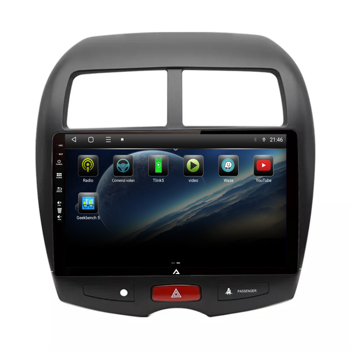 Navigatie Mitsubishi ASX / Peugeot 4008 (2010-2015), Android, P-Octacore / 2GB RAM + 32GB ROM, 10.1 Inch - AD-BGP10002+AD-BGRKIT267