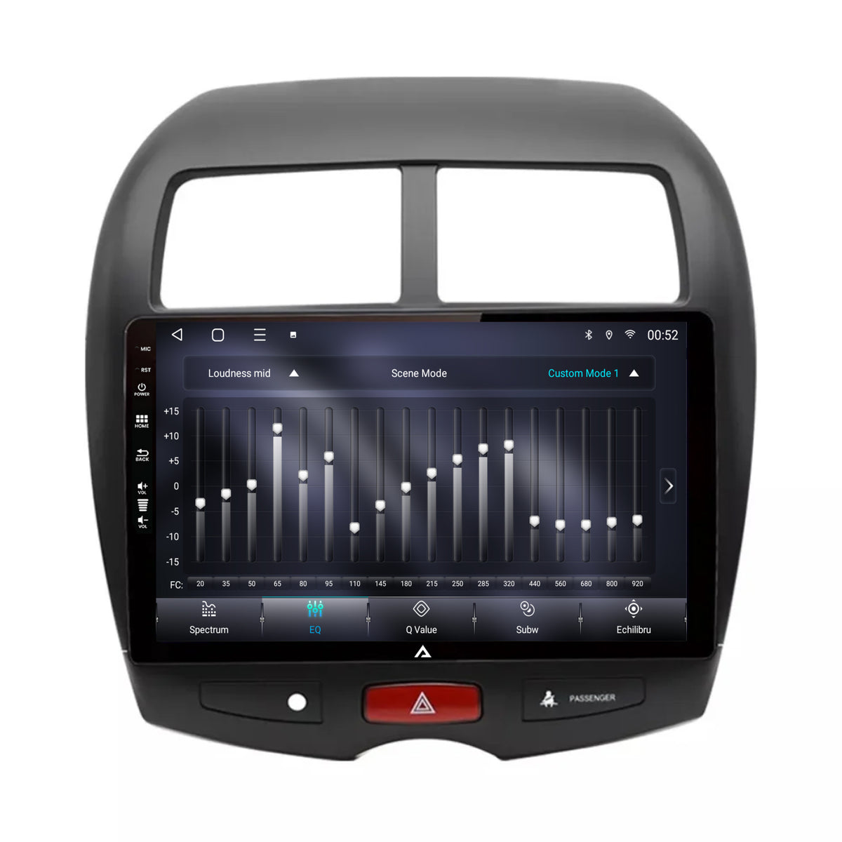Navigatie Mitsubishi ASX / Peugeot 4008 (2010-2018), Android, A-Octacore / 4GB RAM + 64GB ROM, 10.1 Inch - AD-BGA10004+AD-BGRKIT267
