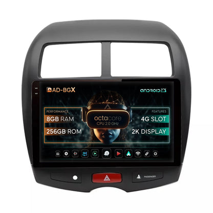 Navigatie Mitsubishi ASX / Peugeot 4008 (2010-2018), Android, V-Octacore / 4GB RAM + 64GB ROM, 10.36 Inch - AD-BGV10004+AD-BGRKIT267