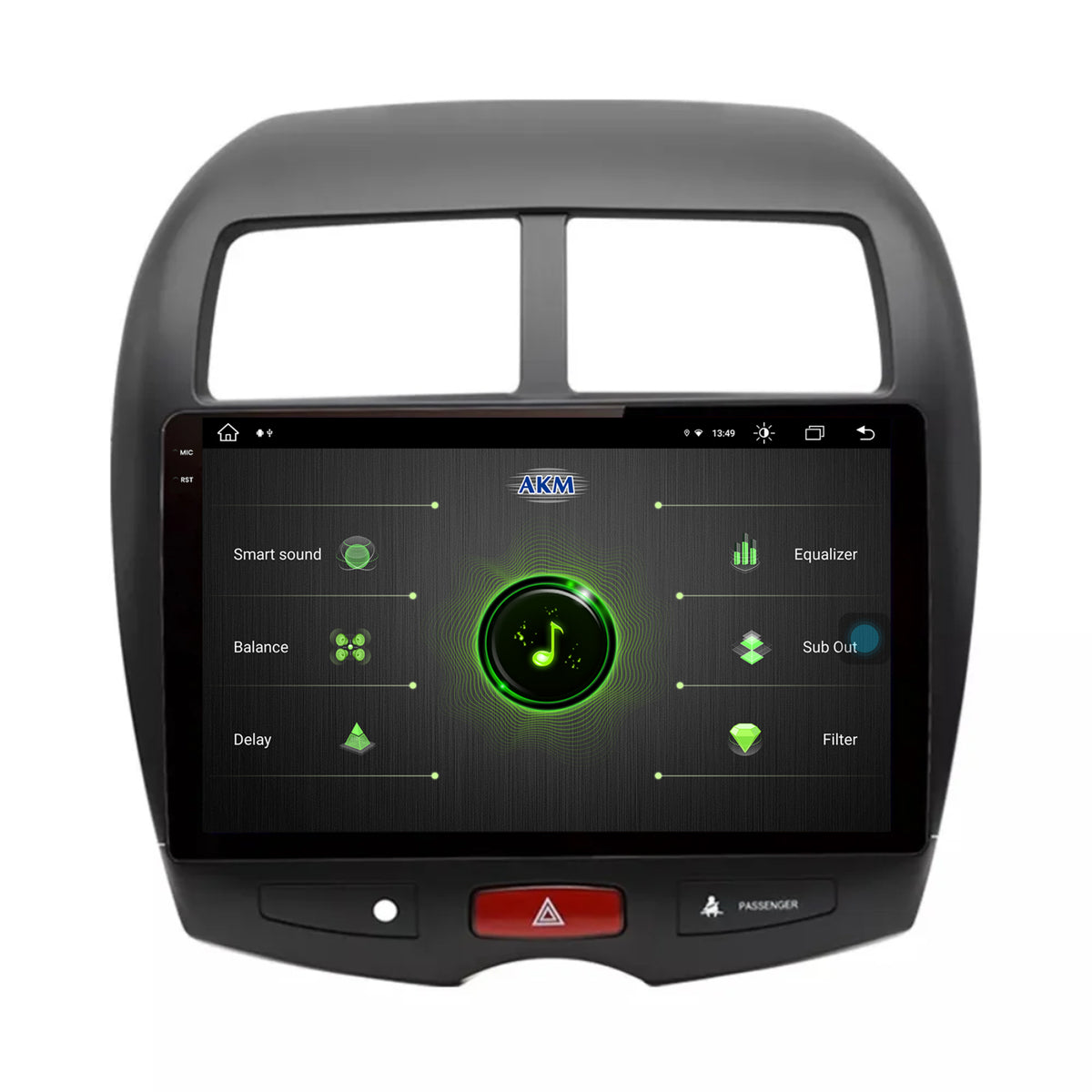Navigatie Mitsubishi ASX / Peugeot 4008 (2010-2018), Android, X-Octacore / 8GB RAM + 256GB ROM, 10.36 Inch - AD-BGX10008+AD-BGRKIT267