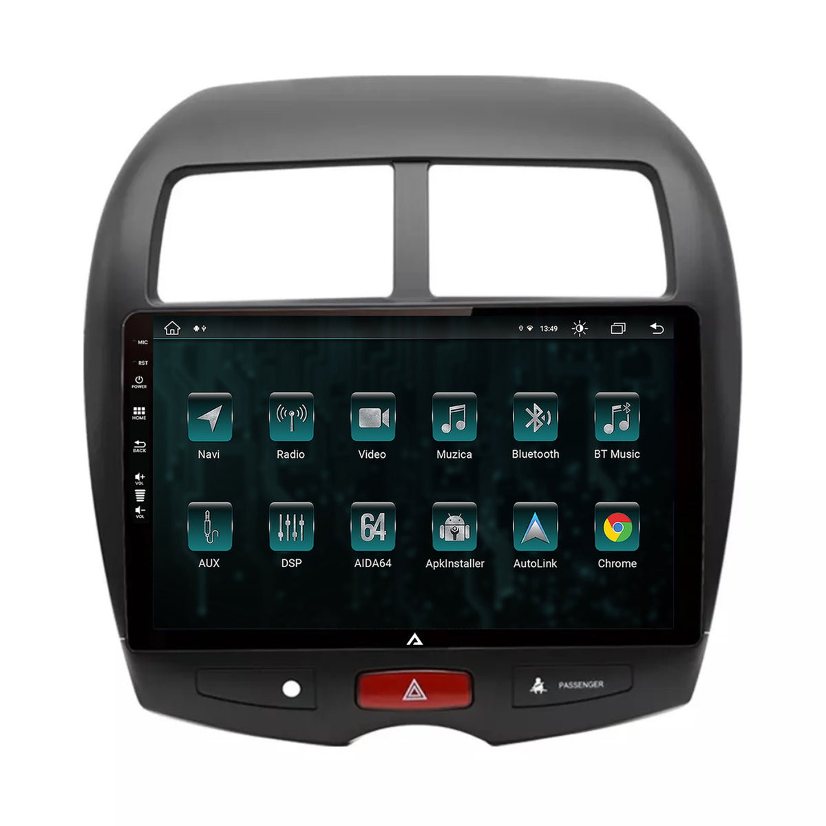 Navigatie Mitsubishi ASX / Peugeot 4008 (2010-2018), Android, Z-Octacore / 8GB RAM + 256GB ROM, 10.1 Inch - AD-BGZ10008+AD-BGRKIT267