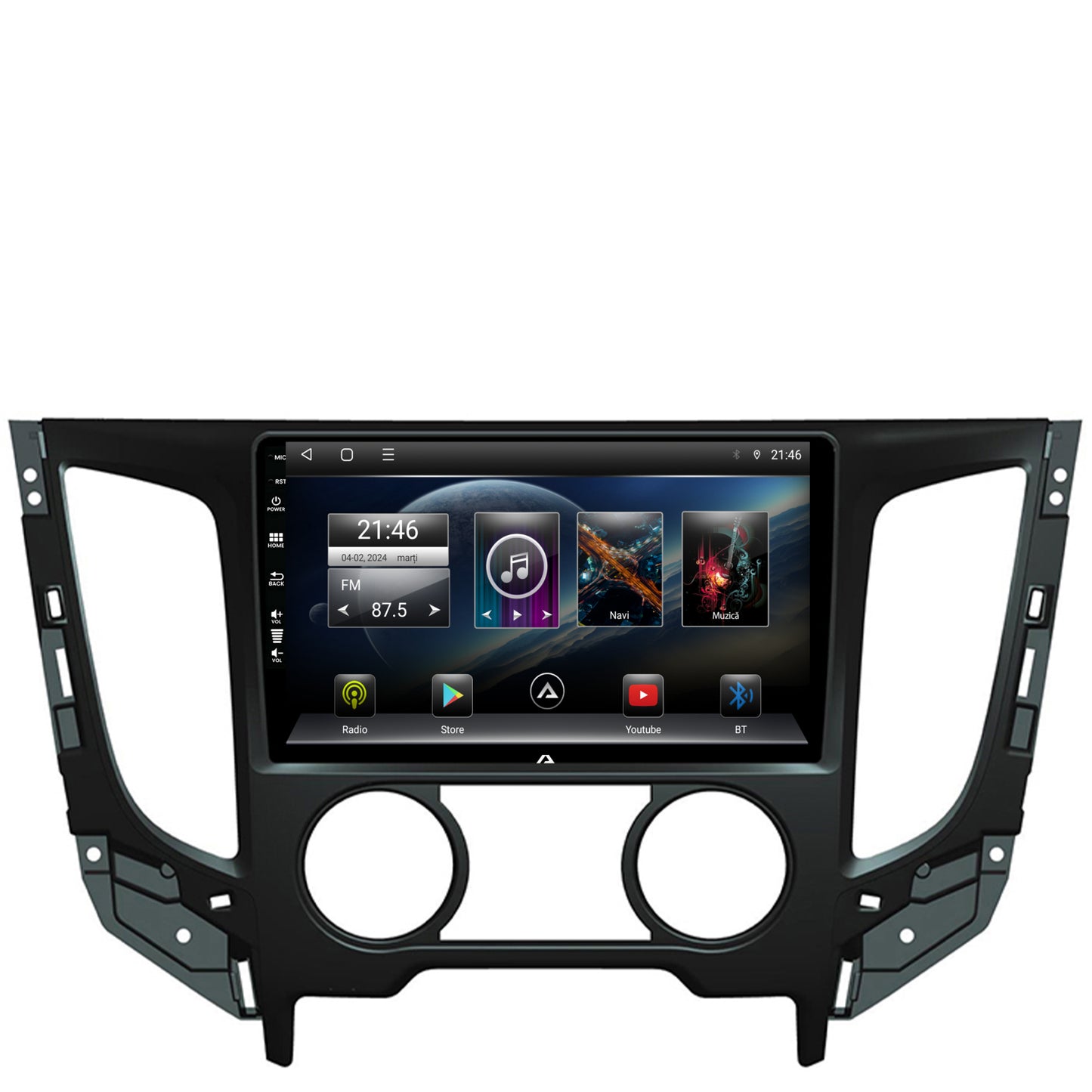 Navigatie Mitsubishi L200 (2014-2020), Android, P-Octacore / 2GB RAM + 32GB ROM, 9 Inch - AD-BGP9002+AD-BGRKIT273
