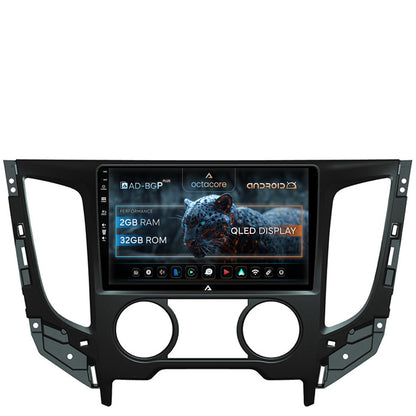 Navigatie Mitsubishi L200 (2014-2020), Android, P-Octacore / 2GB RAM + 32GB ROM, 9 Inch - AD-BGP9002+AD-BGRKIT273