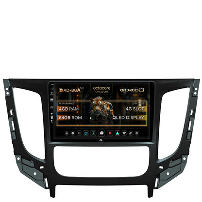 Navigatie Mitsubishi L200 (2014-2020), Android, A-Octacore / 4GB RAM + 64GB ROM, 9 Inch - AD-BGA9004+AD-BGRKIT274