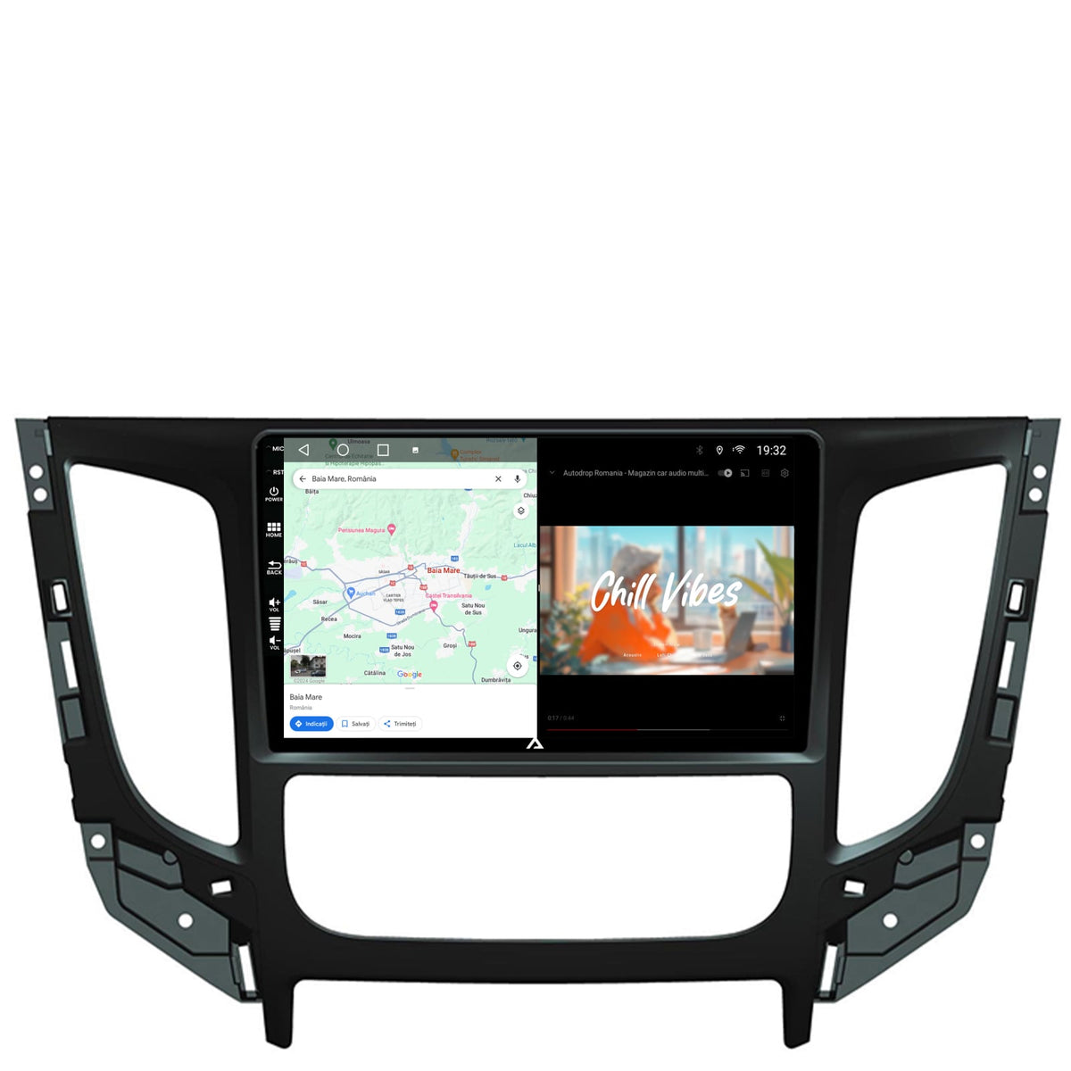 Navigatie Mitsubishi L200 (2014-2020), Android, A-Octacore / 4GB RAM + 64GB ROM, 9 Inch - AD-BGA9004+AD-BGRKIT274