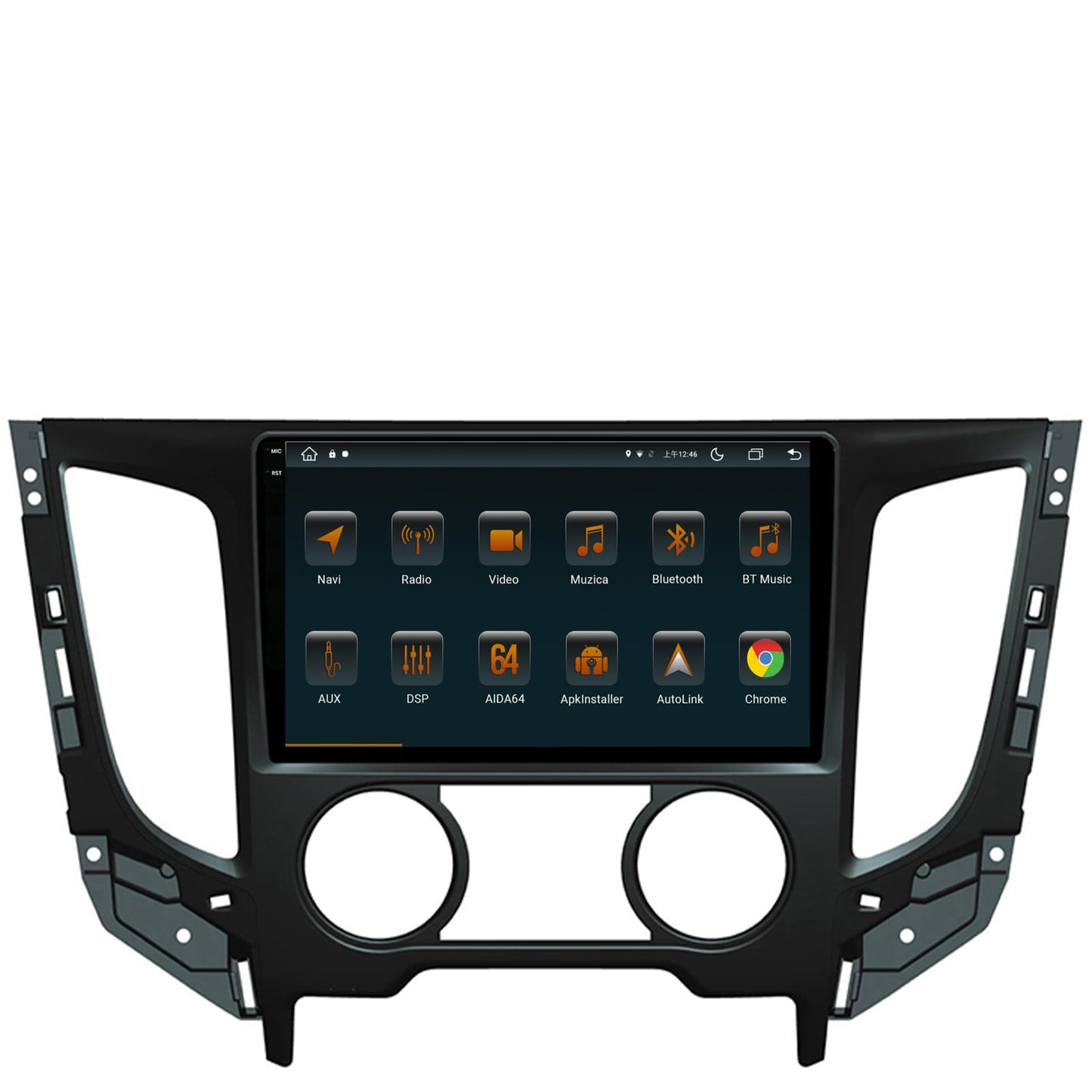 Navigatie Mitsubishi L200 (2014-2020), Android, V-Octacore / 4GB RAM + 64GB ROM, 9.5 Inch - AD-BGV9004+AD-BGRKIT273