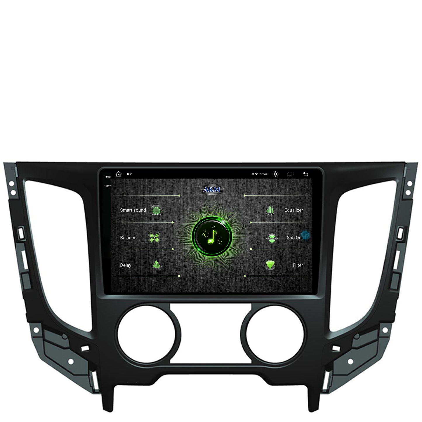 Navigatie Mitsubishi L200 (2014-2020), Android, V-Octacore / 4GB RAM + 64GB ROM, 9.5 Inch - AD-BGV9004+AD-BGRKIT273