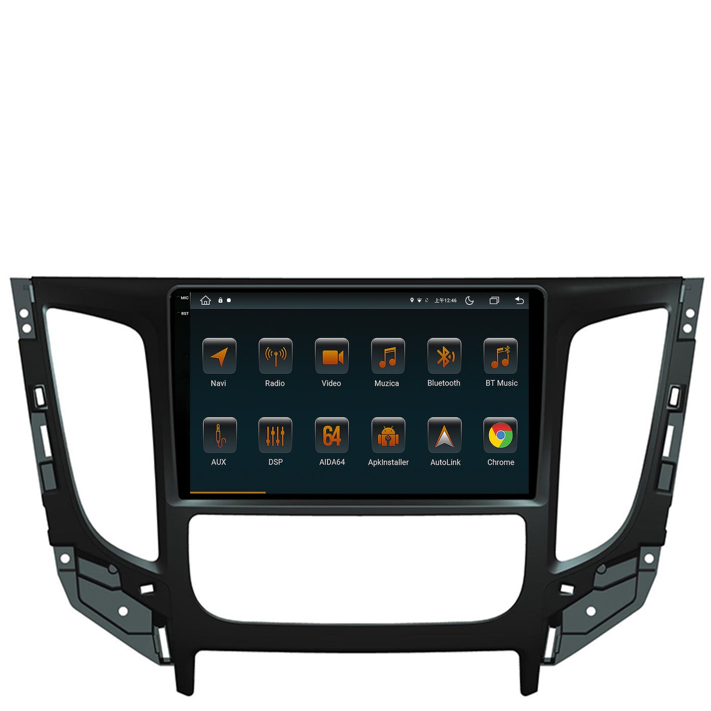 Navigatie Mitsubishi L200 (2014-2020), Android, V-Octacore / 4GB RAM + 64GB ROM, 9.5 Inch - AD-BGV9004+AD-BGRKIT274