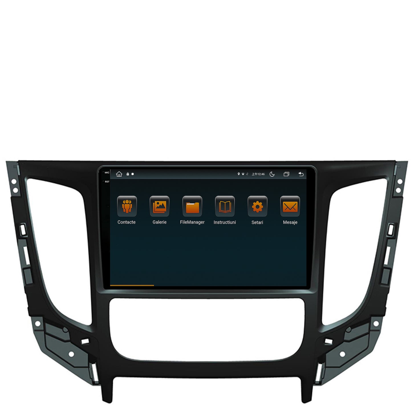 Navigatie Mitsubishi L200 (2014-2020), Android, V-Octacore / 4GB RAM + 64GB ROM, 9.5 Inch - AD-BGV9004+AD-BGRKIT274