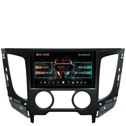 Navigatie Mitsubishi L200 (2014-2020), Android, X-Octacore / 8GB RAM + 256GB ROM, 9.5 Inch - AD-BGX9008+AD-BGRKIT273