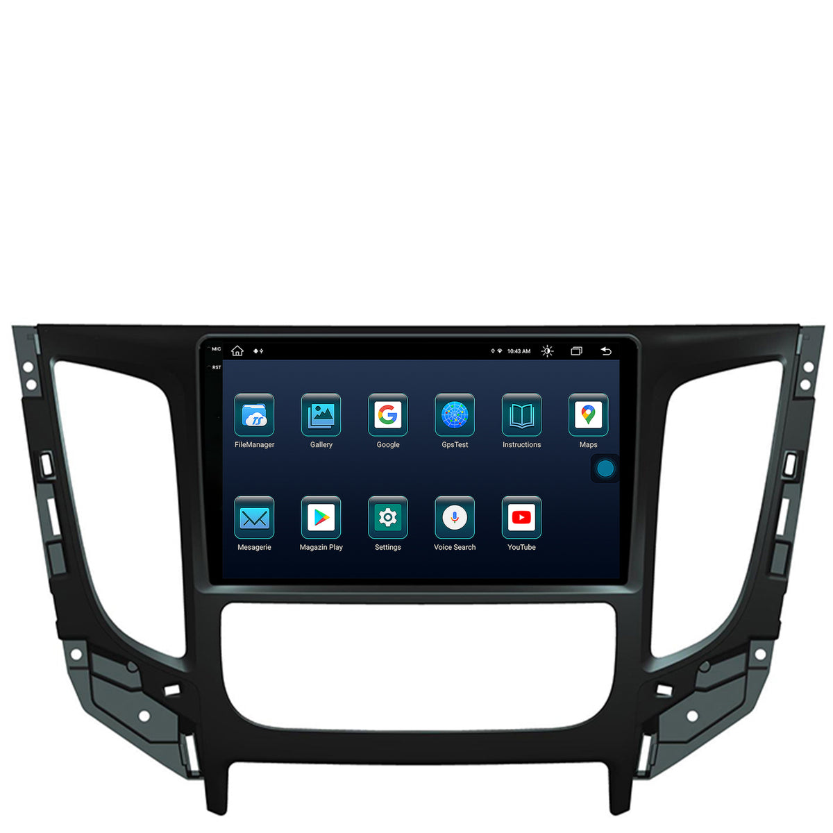 Navigatie Mitsubishi L200 (2014-2020), Android, X-Octacore / 8GB RAM + 256GB ROM, 9.5 Inch - AD-BGX9008+AD-BGRKIT274