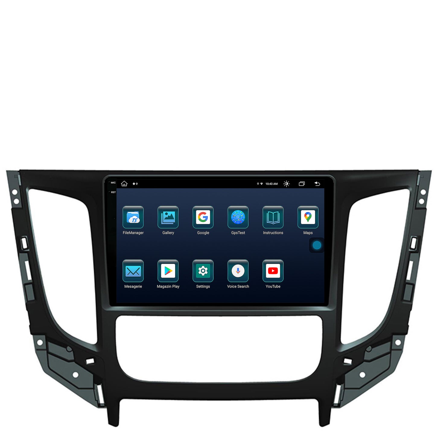 Navigatie Mitsubishi L200 (2014-2020), Android, X-Octacore / 8GB RAM + 256GB ROM, 9.5 Inch - AD-BGX9008+AD-BGRKIT274