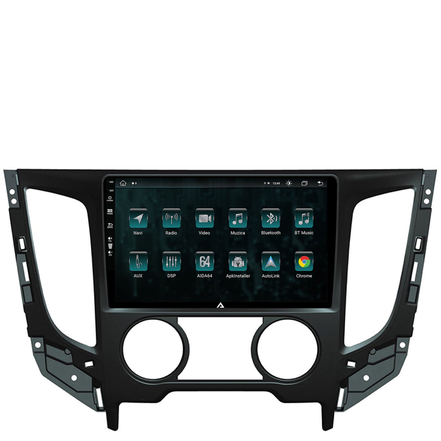 Navigatie Mitsubishi L200 (2014-2020), Android, Z-Octacore / 8GB RAM + 256GB ROM, 9 Inch - AD-BGZ9008+AD-BGRKIT273