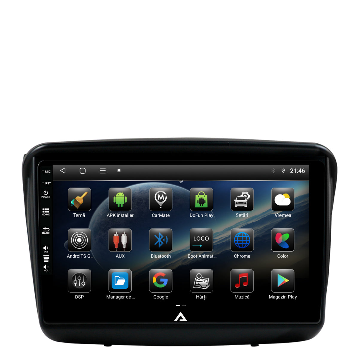 Navigatie Mitsubishi L200 / Pajero Sport, Android, E-Octacore / 2GB RAM + 32GB ROM, 9 Inch - AD-BGE9002+AD-BGRKIT278