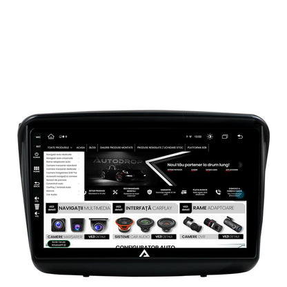 Navigatie Mitsubishi L200 / Pajero Sport, Android, Z-Octacore / 8GB RAM + 256GB ROM, 9 Inch - AD-BGZ9008+AD-BGRKIT278