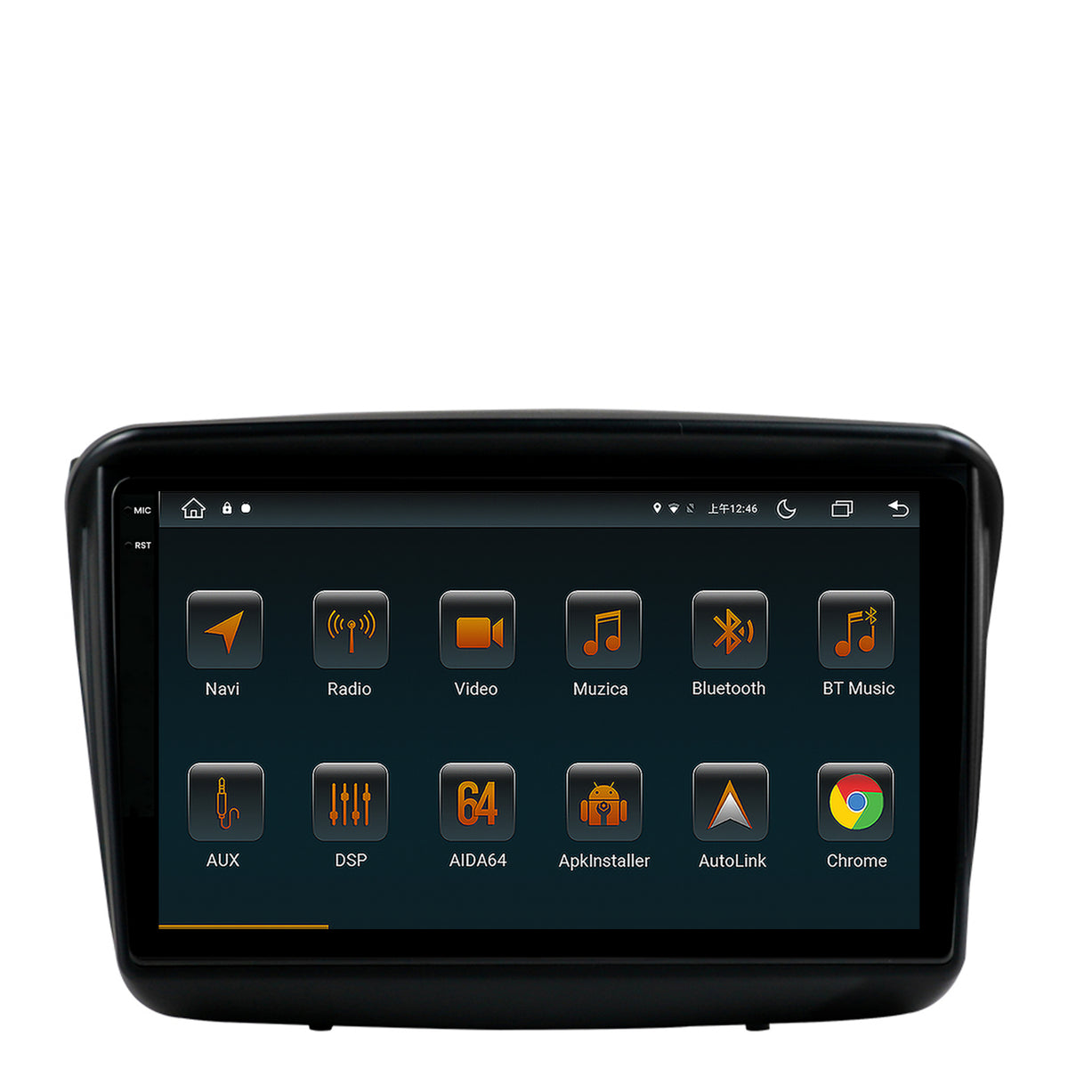 Navigatie Mitsubishi L200 / Pajero Sport, Android, V-Octacore / 4GB RAM + 64GB ROM, 9.5 Inch - AD-BGV9004+AD-BGRKIT278