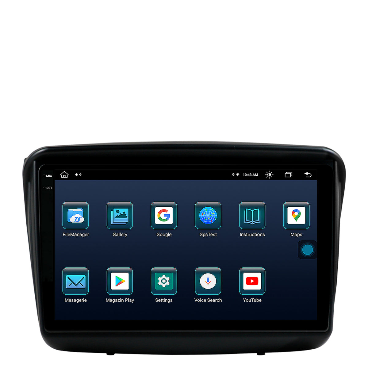 Navigatie Mitsubishi L200 / Pajero Sport, Android, X-Octacore / 8GB RAM + 256GB ROM, 9.5 Inch - AD-BGX9008+AD-BGRKIT278