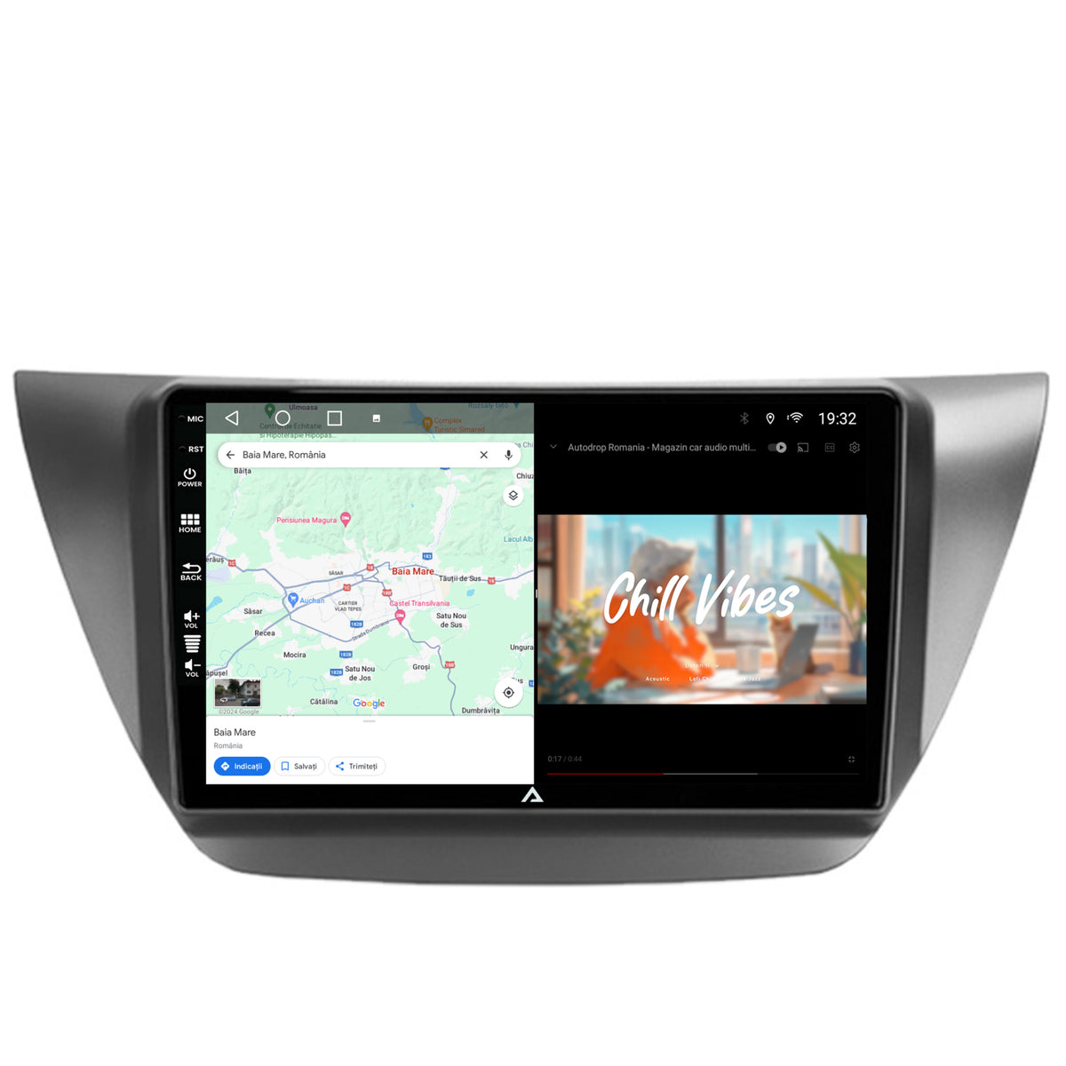 Navigatie Mitsubishi Lancer (2003-2007), Android, A-Octacore / 4GB RAM + 64GB ROM, 9 Inch - AD-BGA9004+AD-BGRKIT282