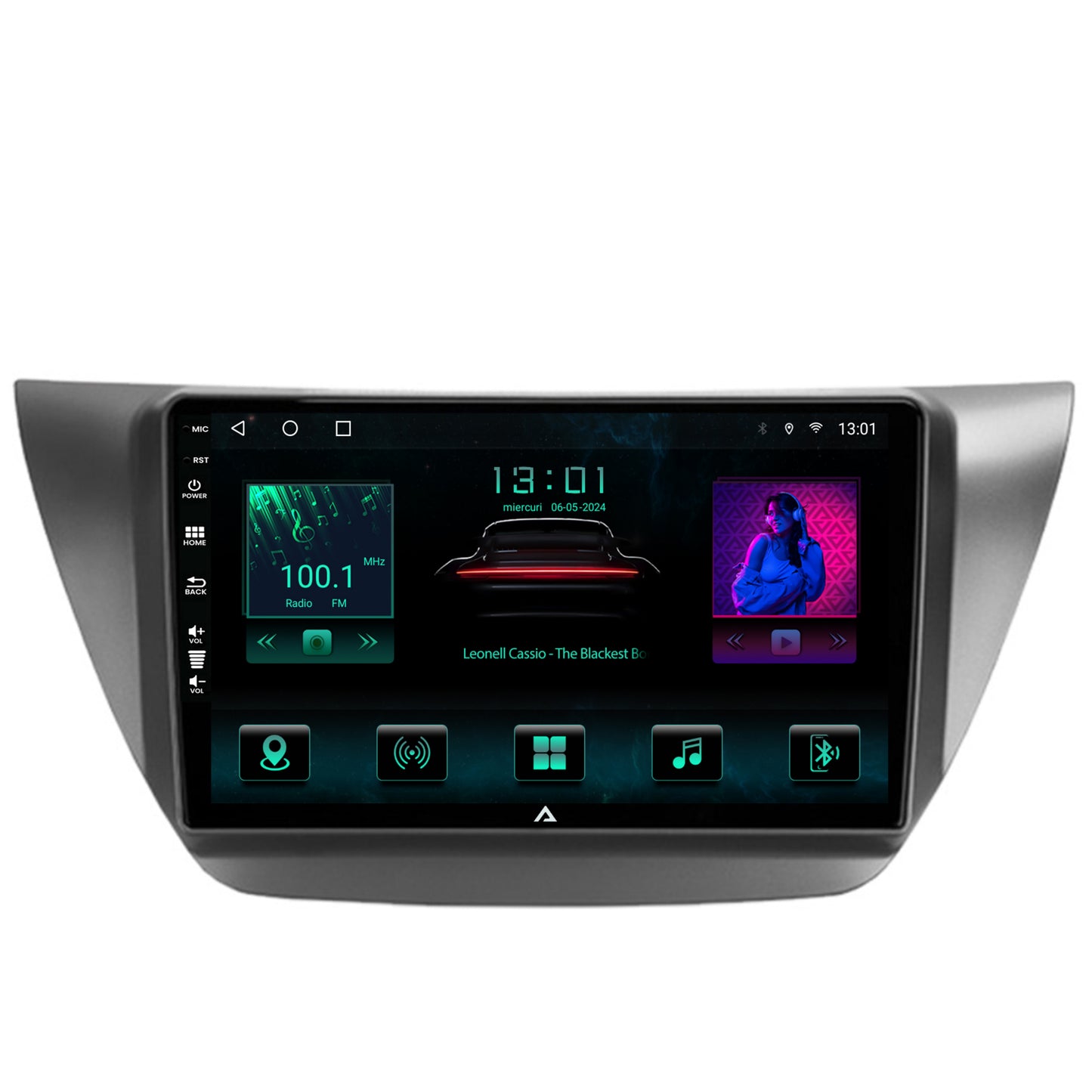 Navigatie Mitsubishi Lancer (2003-2007), Android, A-Octacore / 4GB RAM + 64GB ROM, 9 Inch - AD-BGA9004+AD-BGRKIT282