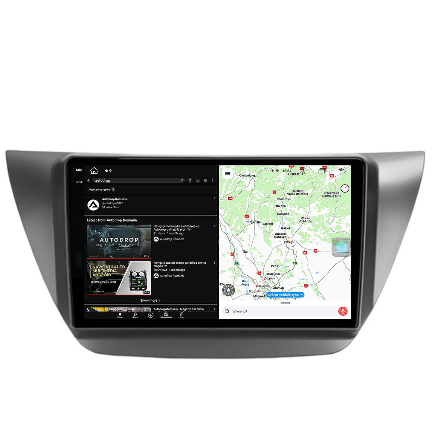 Navigatie Mitsubishi Lancer (2003-2007), Android, V-Octacore / 4GB RAM + 64GB ROM, 9.5 Inch - AD-BGV9004+AD-BGRKIT282
