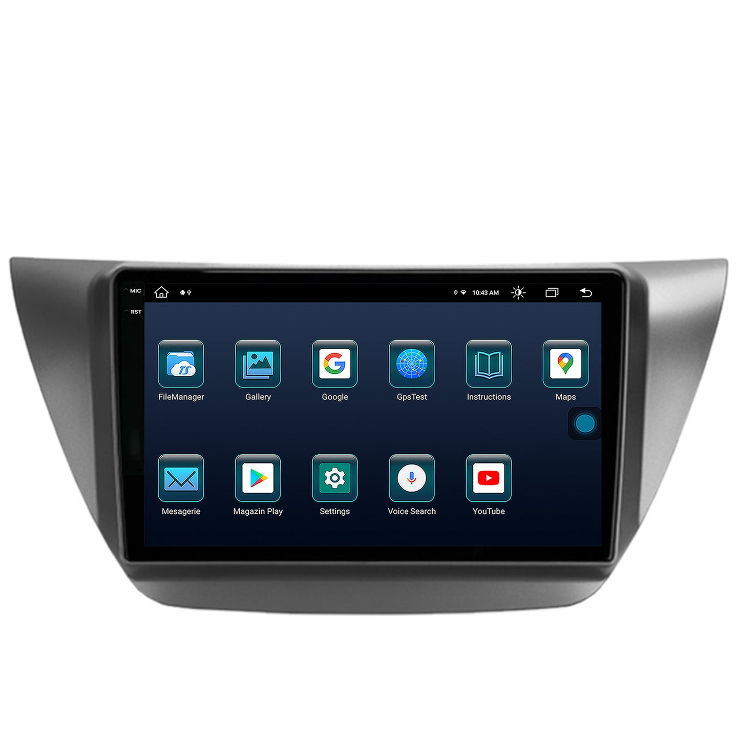 Navigatie Mitsubishi Lancer (2003-2007), Android, X-Octacore / 8GB RAM + 256GB ROM, 9.5 Inch - AD-BGX9008+AD-BGRKIT282