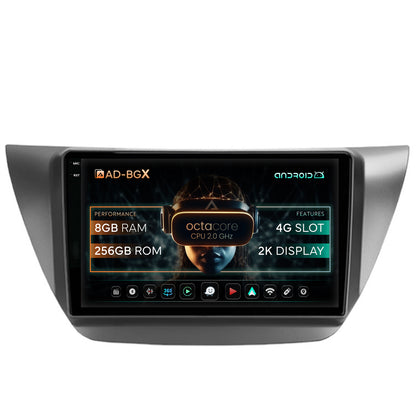 Navigatie Mitsubishi Lancer (2003-2007), Android, X-Octacore / 8GB RAM + 256GB ROM, 9.5 Inch - AD-BGX9008+AD-BGRKIT282