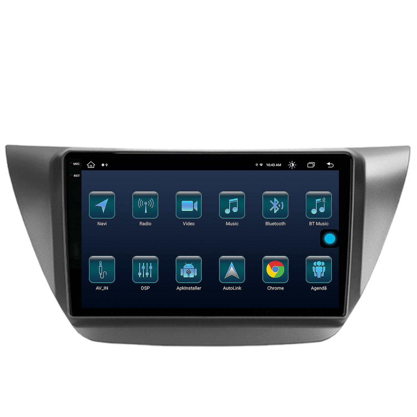 Navigatie Mitsubishi Lancer (2003-2007), Android, X-Octacore / 8GB RAM + 256GB ROM, 9.5 Inch - AD-BGX9008+AD-BGRKIT282