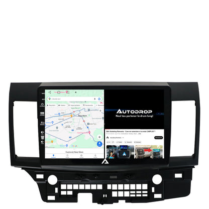 Navigatie Mitsubishi Lancer (2007-2016), Android, P-Octacore / 2GB RAM + 32GB ROM, 10.1 Inch - AD-BGP10002+AD-BGRKIT269