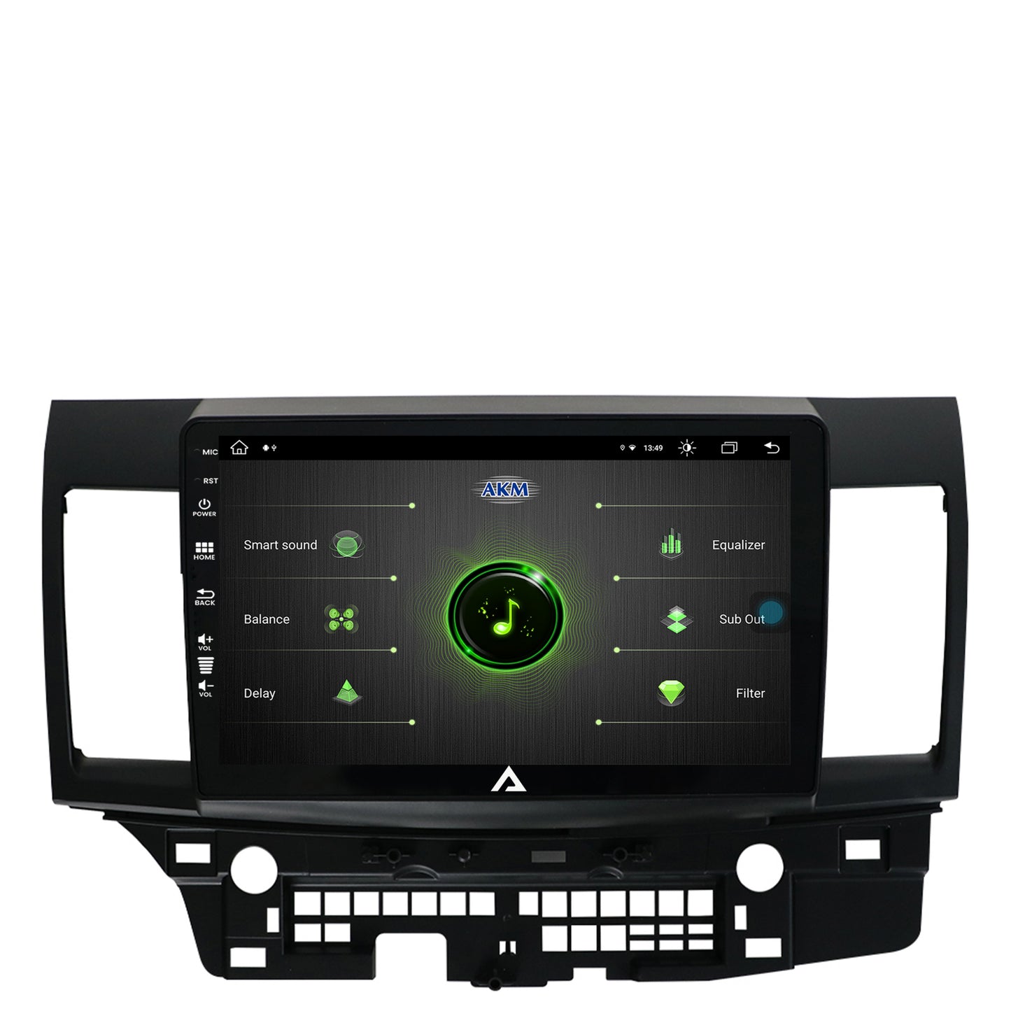 Navigatie Mitsubishi Lancer (2007-2016), Android, Z-Octacore / 8GB RAM + 256GB ROM, 10.1 Inch - AD-BGZ10008+AD-BGRKIT269