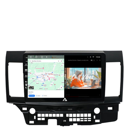 Navigatie Mitsubishi Lancer (2007-2016), Android, A-Octacore / 4GB RAM + 64GB ROM, 10.1 Inch - AD-BGA10004+AD-BGRKIT269