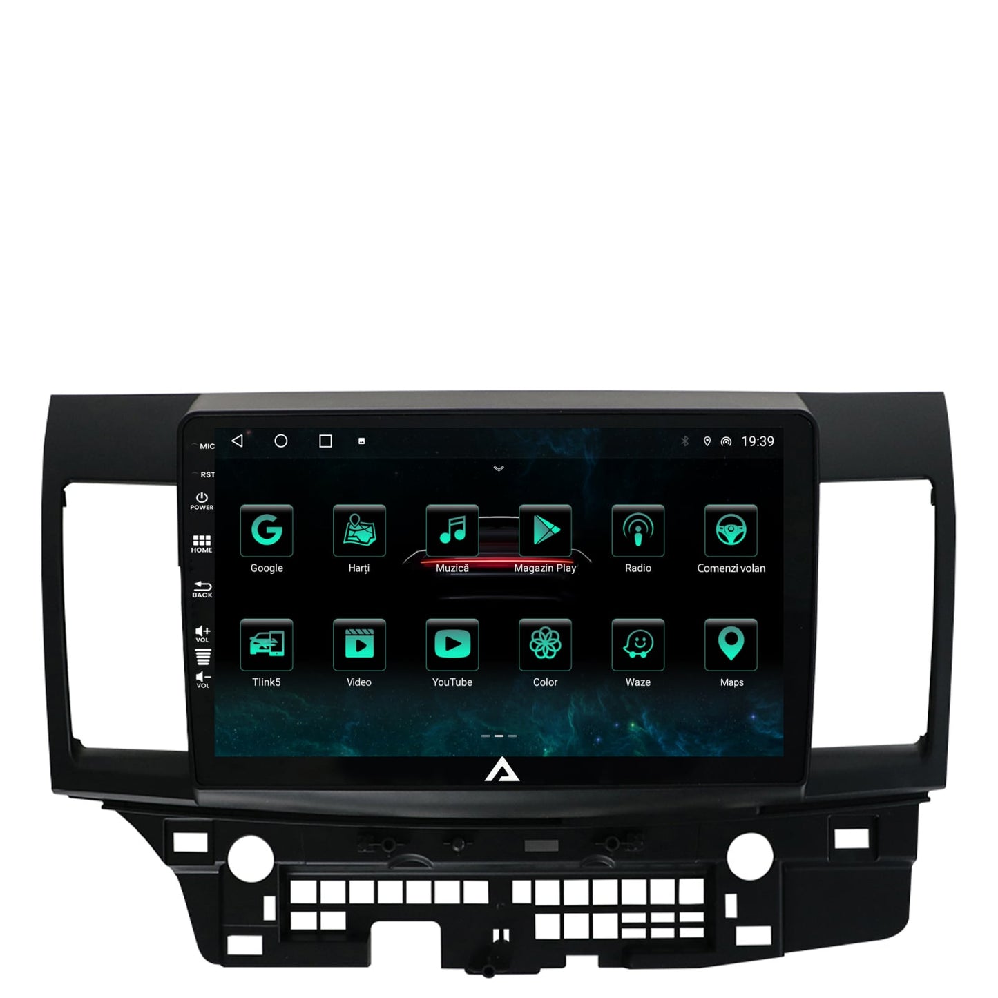 Navigatie Mitsubishi Lancer (2007-2016), Android, A-Octacore / 4GB RAM + 64GB ROM, 10.1 Inch - AD-BGA10004+AD-BGRKIT269