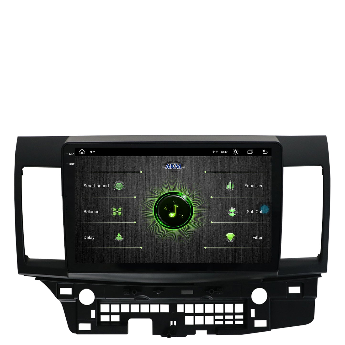 Navigatie Mitsubishi Lancer (2007-2016), Android, X-Octacore / 8GB RAM + 256GB ROM, 10.36 Inch - AD-BGX10008+AD-BGRKIT269