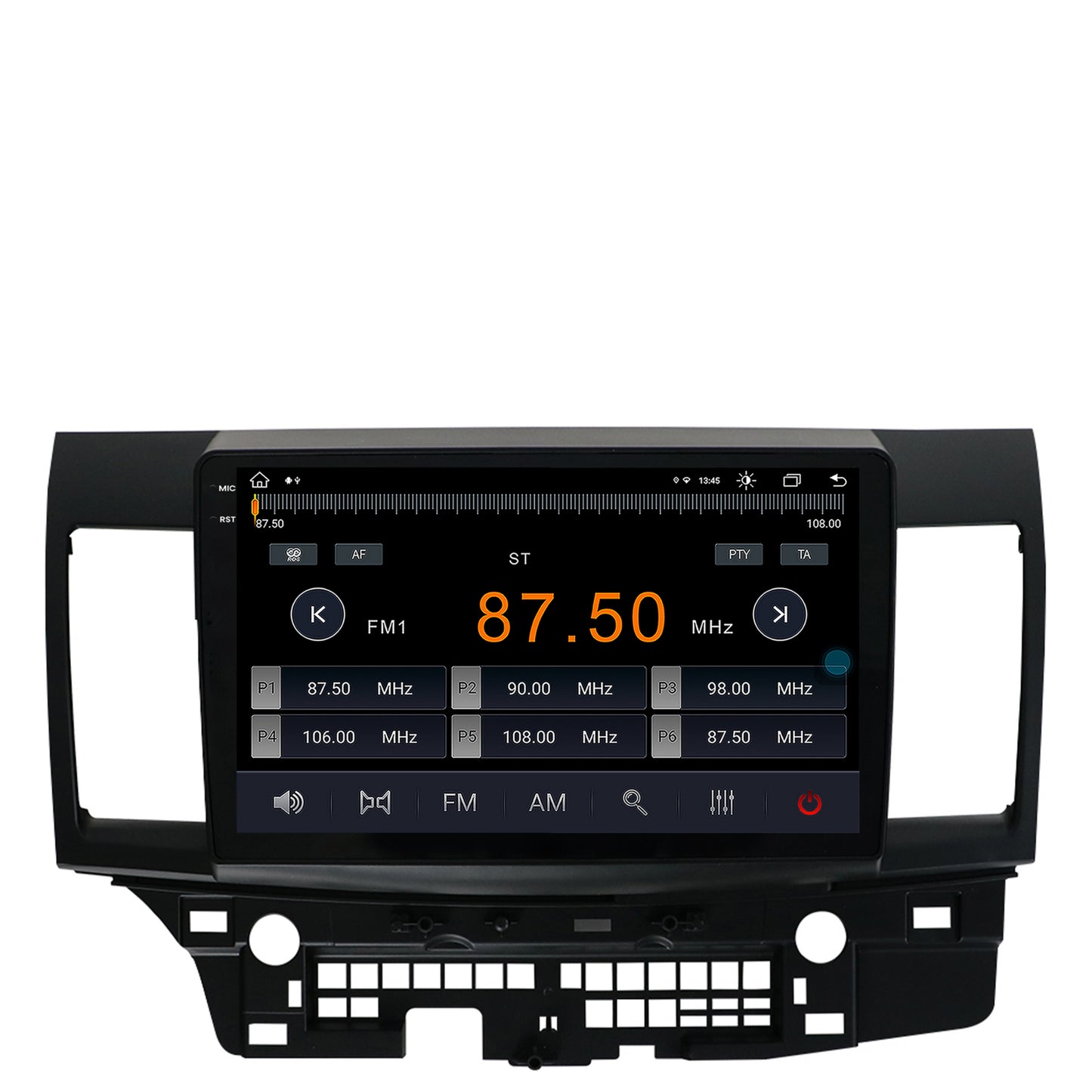 Navigatie Mitsubishi Lancer (2007-2016), Android, X-Octacore / 8GB RAM + 256GB ROM, 10.36 Inch - AD-BGX10008+AD-BGRKIT269