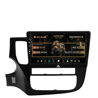 Navigatie Mitsubishi Outlander (2013-2020), Android, A-Octacore / 4GB RAM + 64GB ROM, 10.1 Inch - AD-BGA10004+AD-BGRKIT268