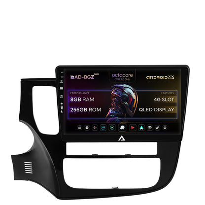 Navigatie Mitsubishi Outlander (2013-2020), Android, Z-Octacore / 8GB RAM + 256GB ROM, 10.1 Inch - AD-BGZ10008+AD-BGRKIT268