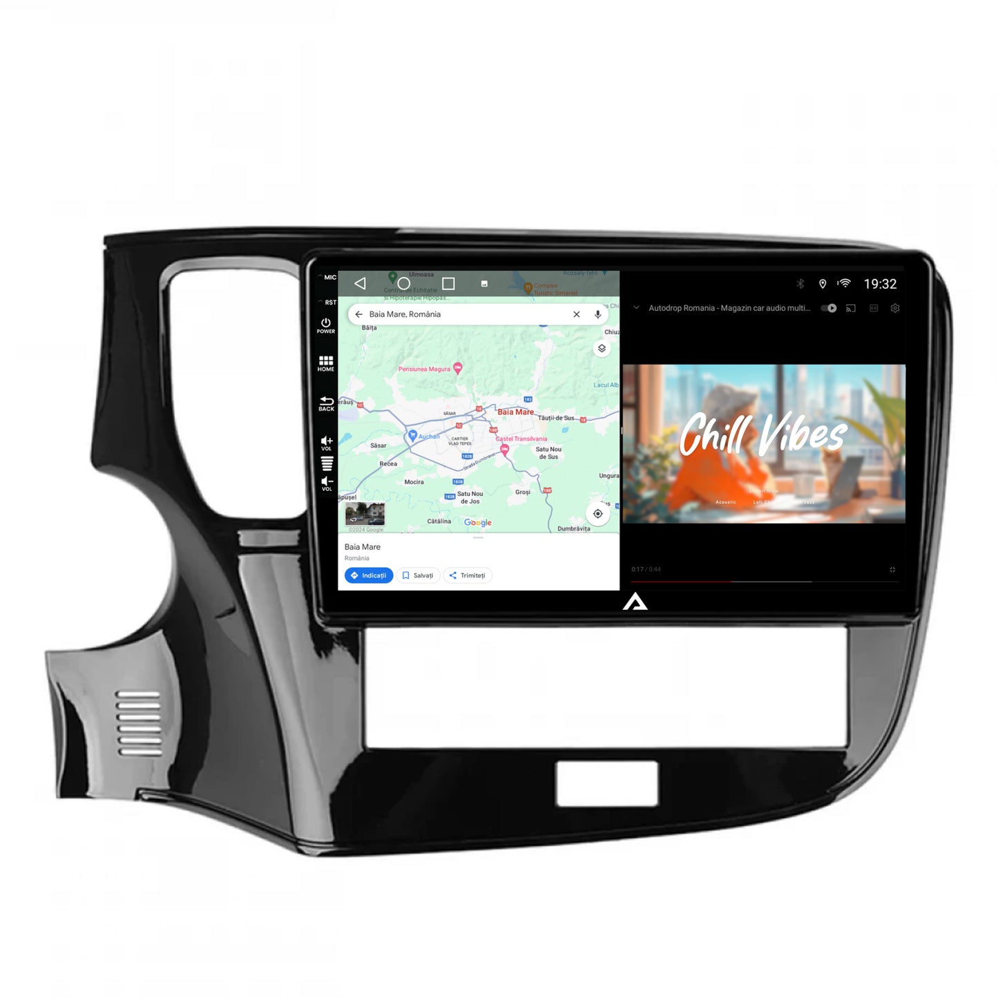 Navigatie Mitsubishi Outlander (2019-2021), Android, A-Octacore / 4GB RAM + 64GB ROM, 10.1 Inch - AD-BGA10004+AD-BGRKIT281