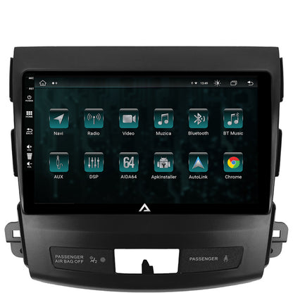 Navigatie Mitsubishi Outlander / Peugeot 4007 / Citron C-Crosser, Android, Z-Octacore / 8GB RAM + 256GB ROM, 9 Inch - AD-BGZ9008+AD-BGRKIT276
