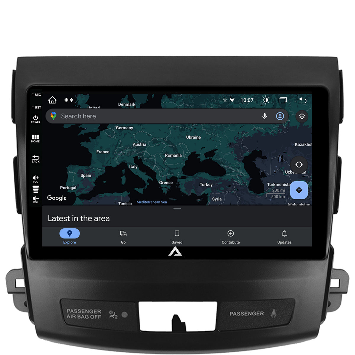 Navigatie Mitsubishi Outlander / Peugeot 4007 / Citron C-Crosser, Android, Z-Octacore / 8GB RAM + 256GB ROM, 9 Inch - AD-BGZ9008+AD-BGRKIT276