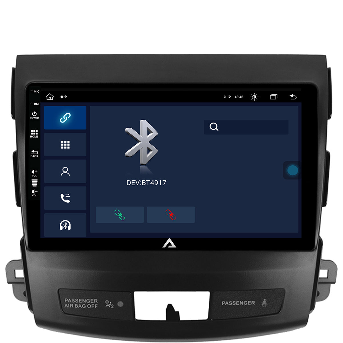 Navigatie Mitsubishi Outlander / Peugeot 4007 / Citron C-Crosser, Android, Z-Octacore / 8GB RAM + 256GB ROM, 9 Inch - AD-BGZ9008+AD-BGRKIT276