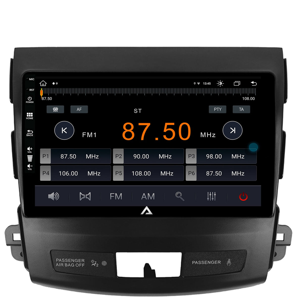 Navigatie Mitsubishi Outlander / Peugeot 4007 / Citron C-Crosser, Android, Z-Octacore / 8GB RAM + 256GB ROM, 9 Inch - AD-BGZ9008+AD-BGRKIT276