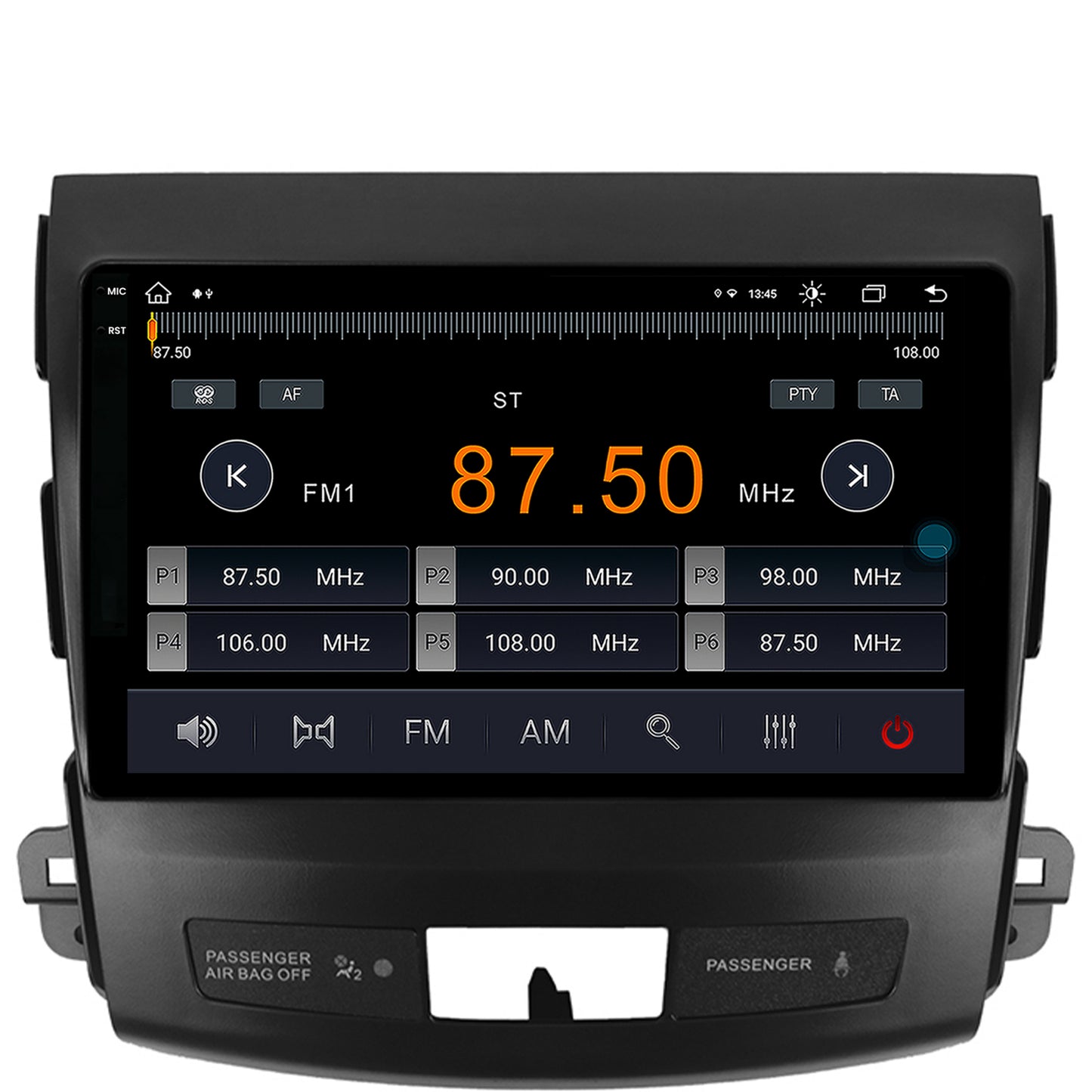 Navigatie Mitsubishi Outlander / Peugeot 4007 / Citron C-Crosser, Android, X-Octacore / 8GB RAM + 256GB ROM, 9.5 Inch - AD-BGX9008+AD-BGRKIT276